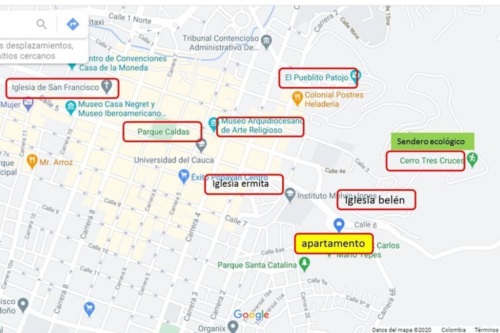 Acogedor Apartamento en Centro de Popayán Esterno foto